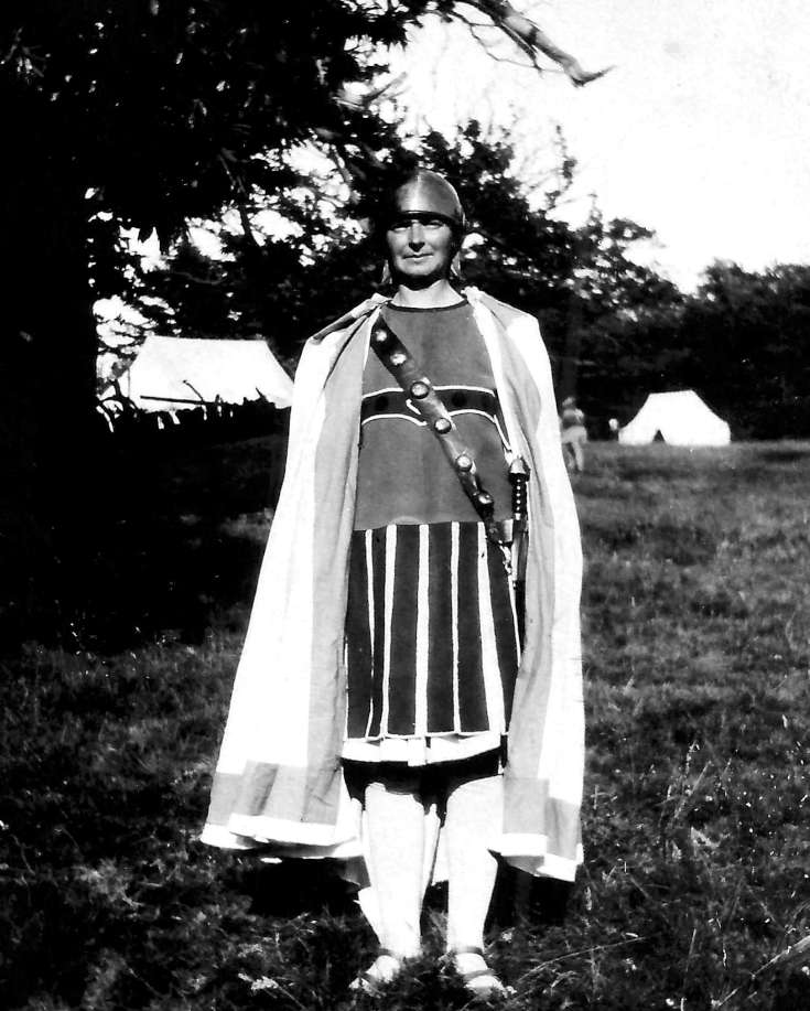 Fancy dress event in Handcross in 1930s