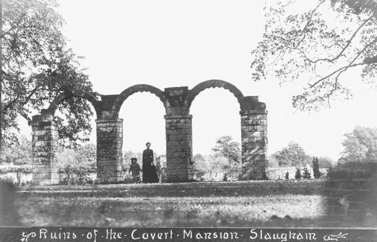 Slaugham Place ruins