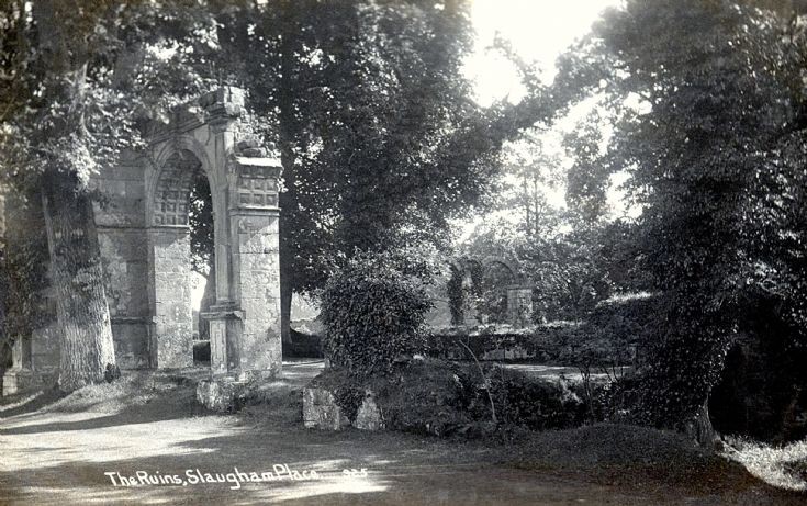 Slaugham Place ruins
