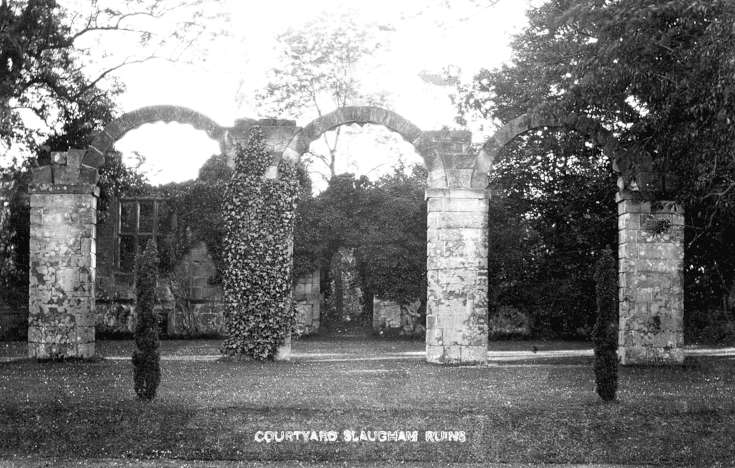 Slaugham Place ruins
