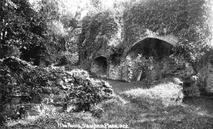 Slaugham Place ruins