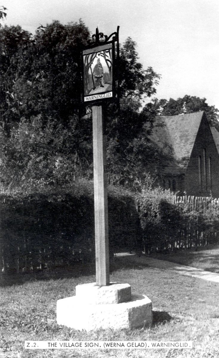 Warninglid village sign