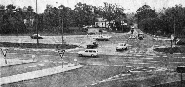 Flyover on the A23 at Warninglid
