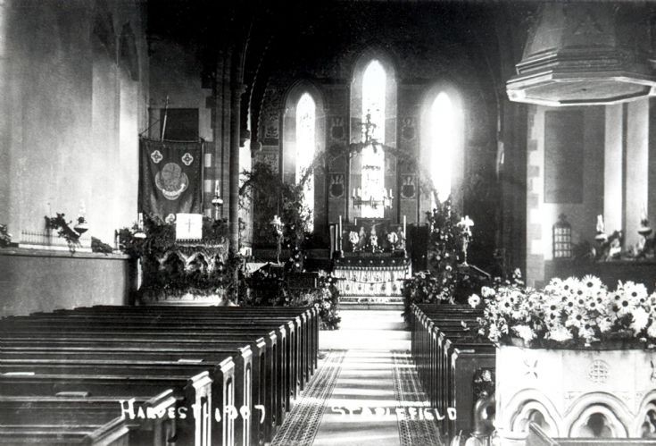 Harvest Festival at St Mark's church, Staplefield