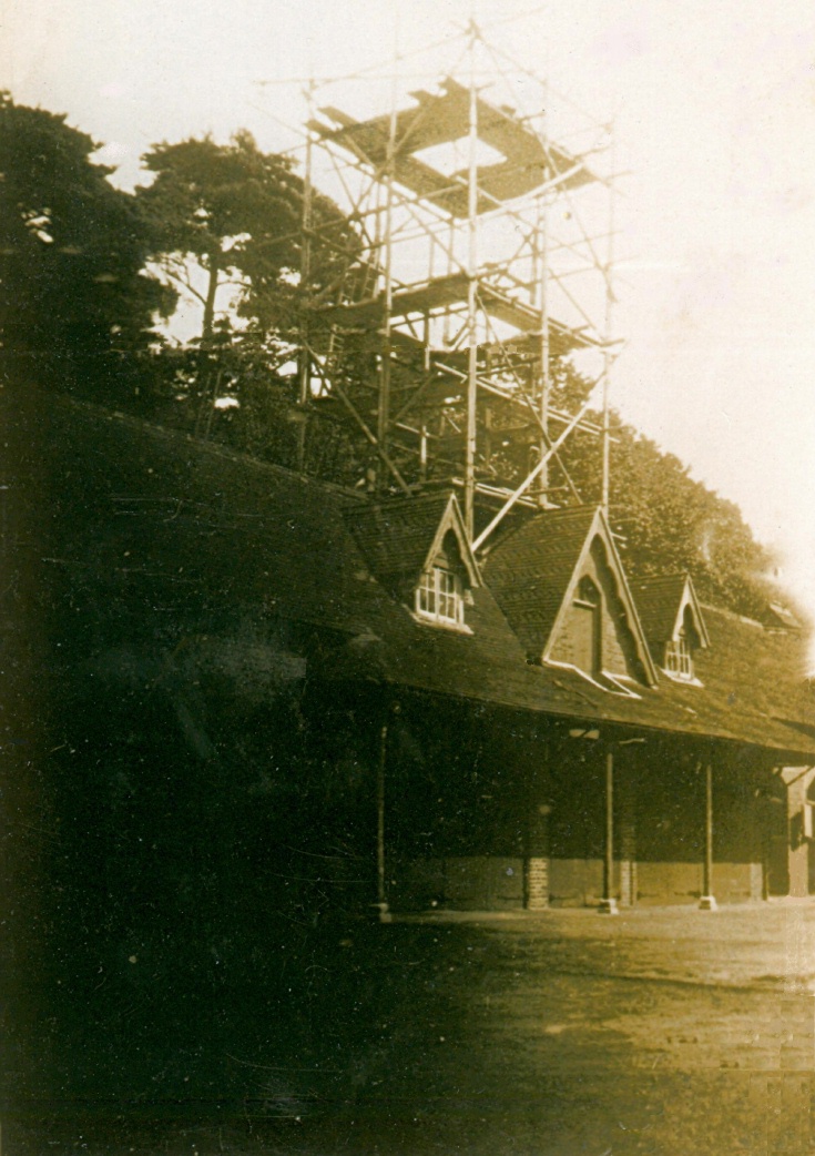 Clock tower at High Beeches