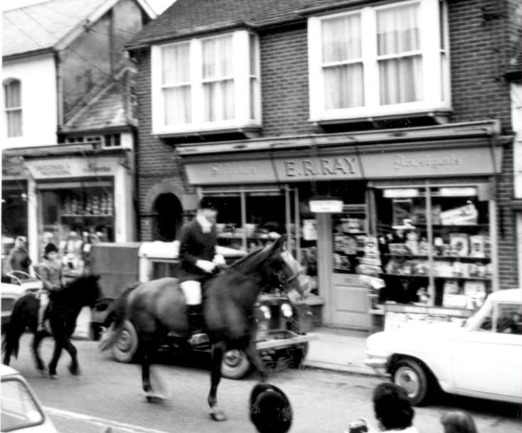 The hunt in Handcross
