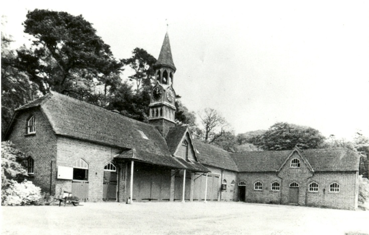 The coach houses at High Beeches