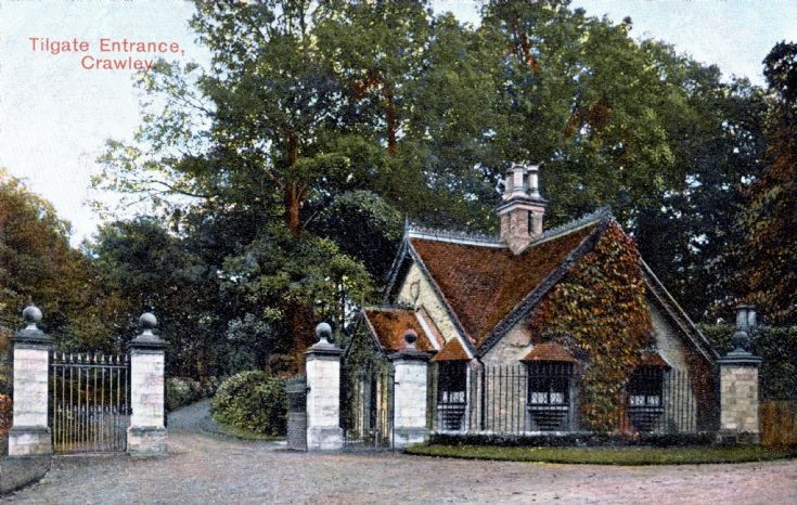 Tilgate lodge on Pease Pottage hill
