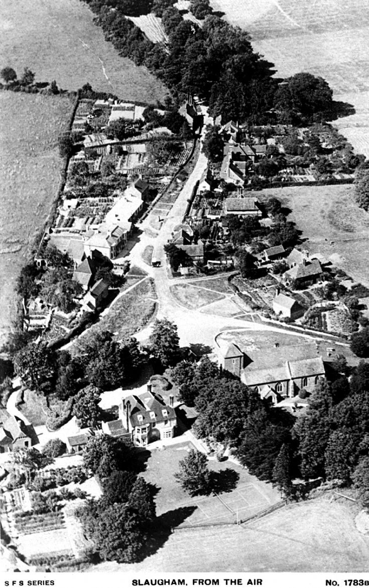 Aerial view of Slaugham