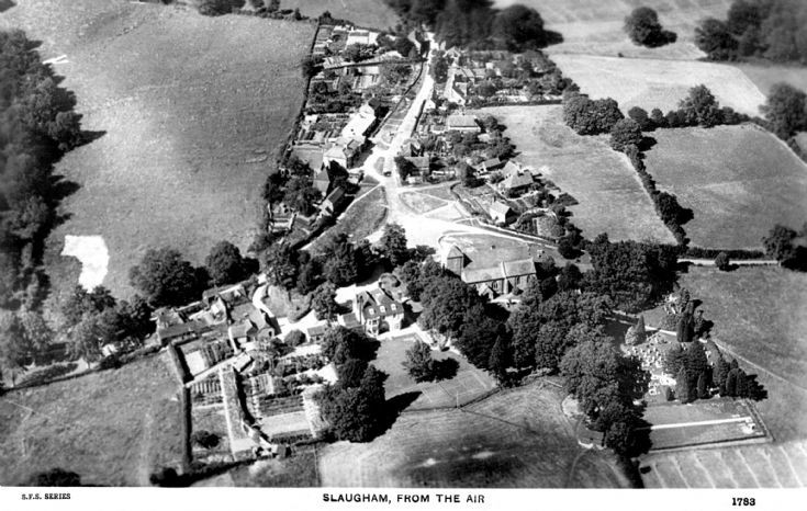 Aerial view of Slaugham
