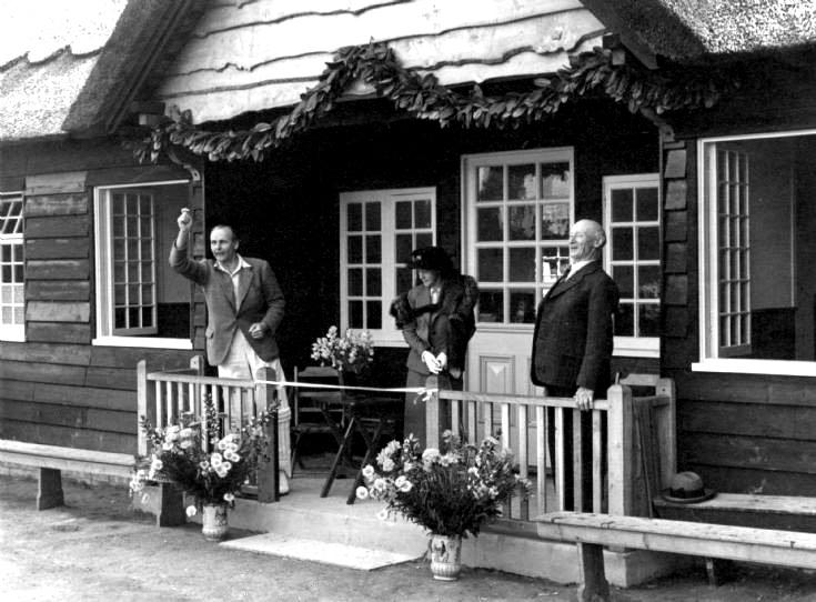 Opening of the Staplefield cricket pavilion