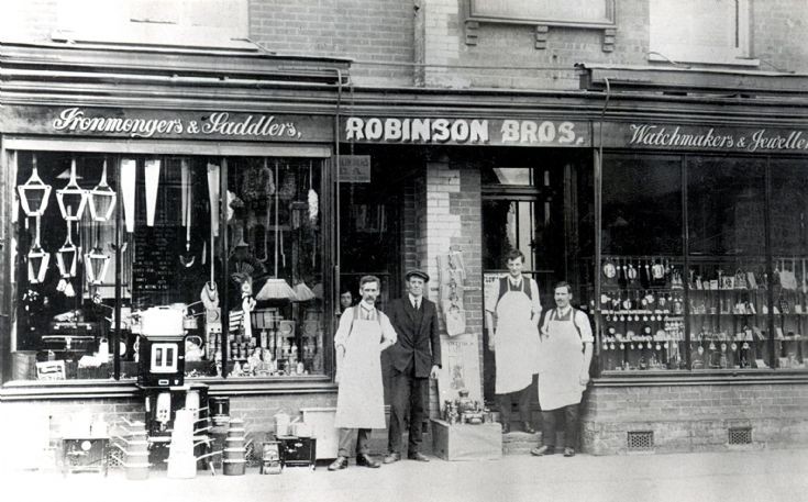 Robinson Bros shop in the High Street, Handcross