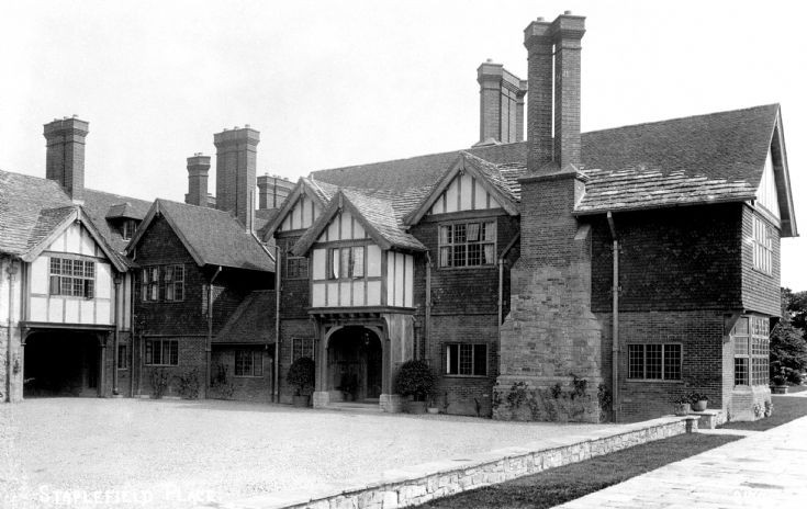 The front entrance of Staplefield Place
