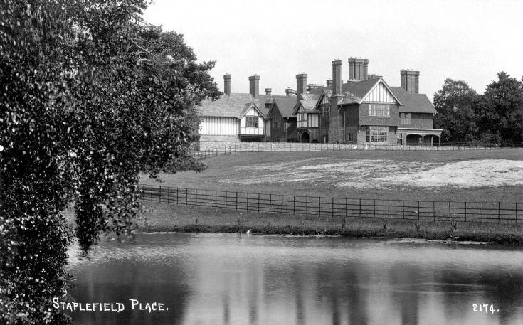 The pond at Staplefield Place