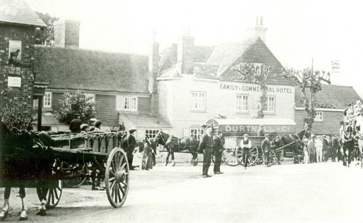 Rush hour in Handcross