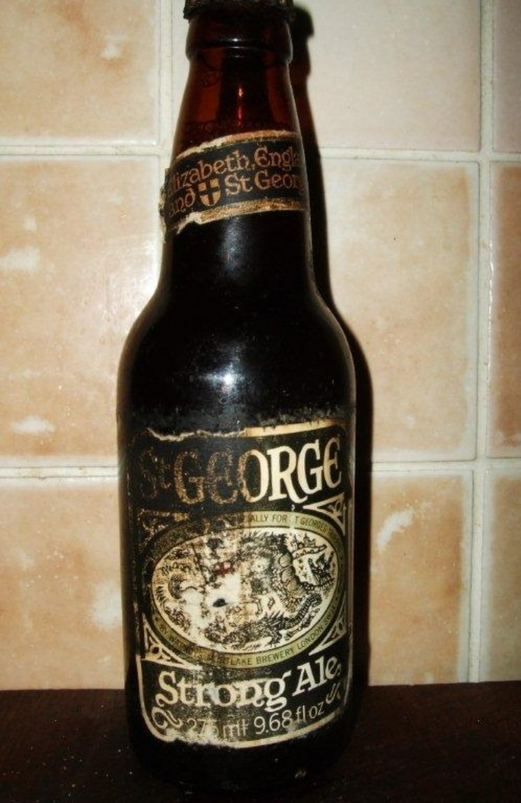 Beer bottle survived the Red Lion fire