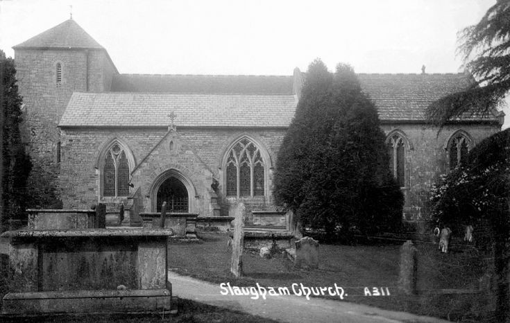 Slaugham churchyard