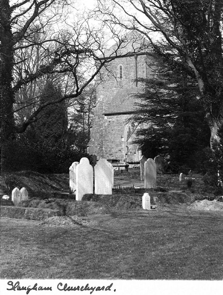 Immaculate Slaugham churchyard