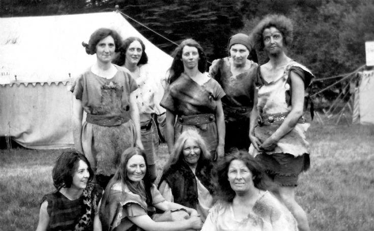 Handcross ladies at mystery event