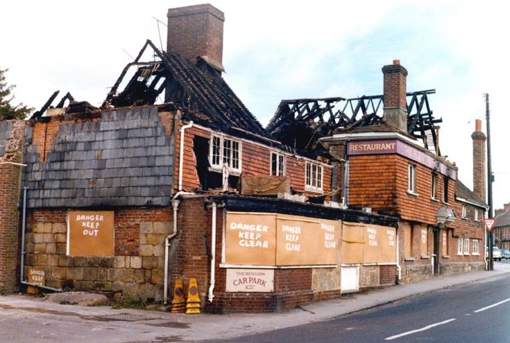 Red Lion definitely not open for business
