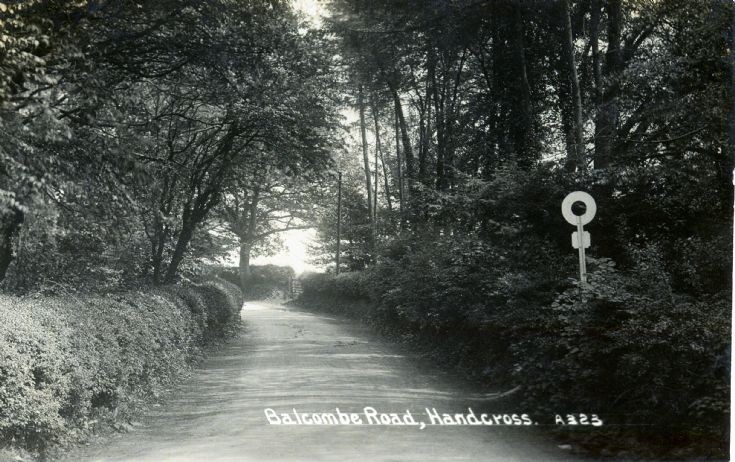 Balcombe Lane at Gravelpit Corner
