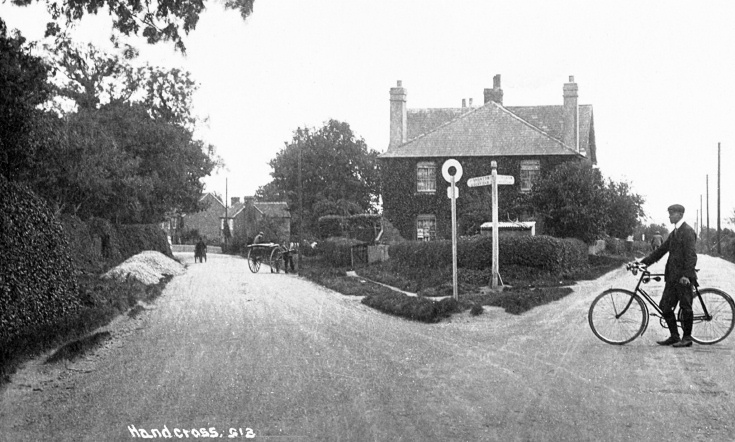 Staplefield Road and Brighton Road junction