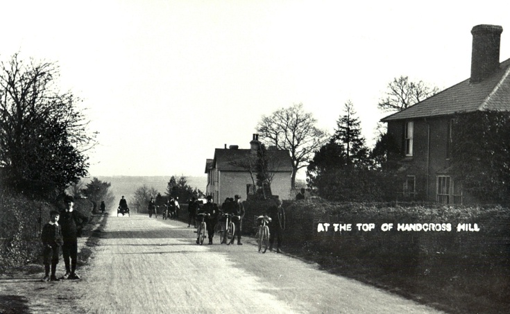 Cyclists in Brighton Road