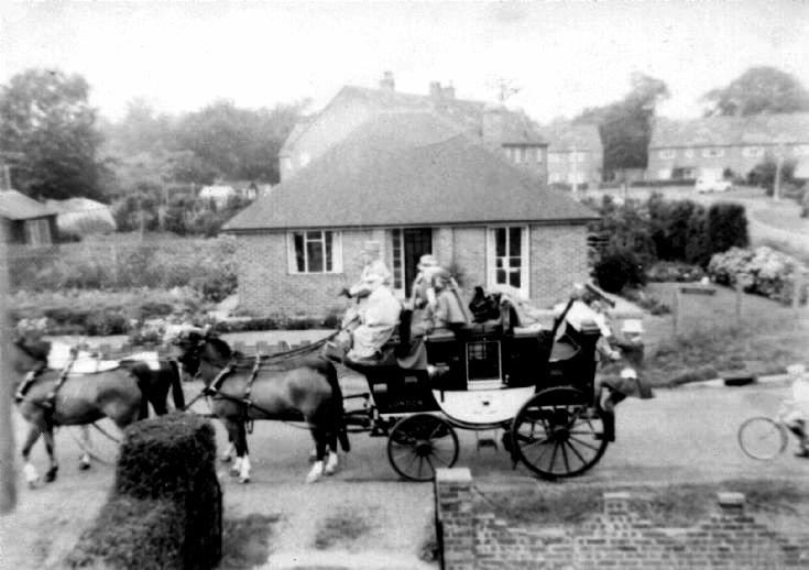 Stagecoach in Horsham Road, Pease Pottage