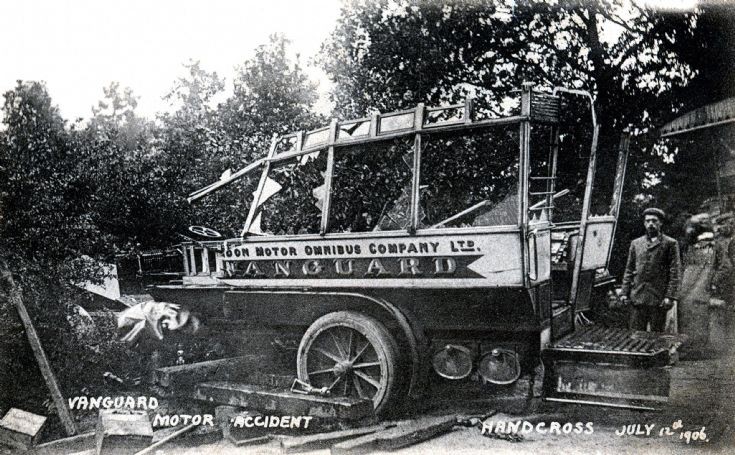 Vanguard accident - Timber and car jacks