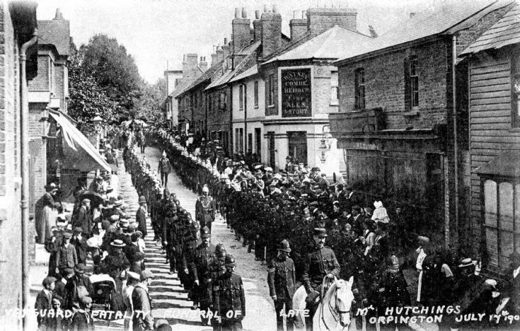 Vanguard accident - Funeral of Mr Hutchings