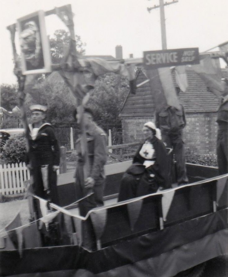 Coronation Parade with the Armed Services