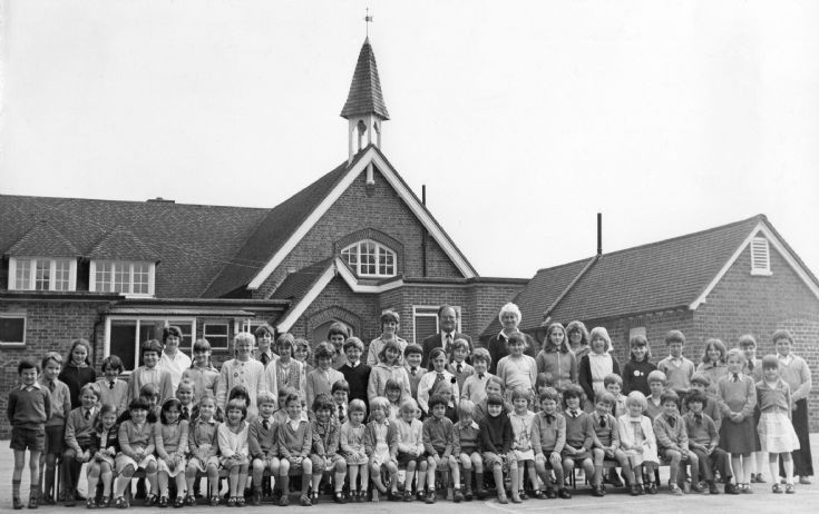 Pupils and staff of Warninglid School
