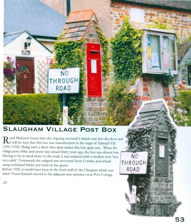 Village Post Box, Slaugham