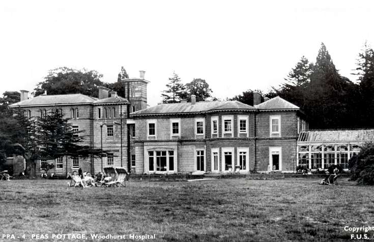 Woodhurst Hospital and gardens