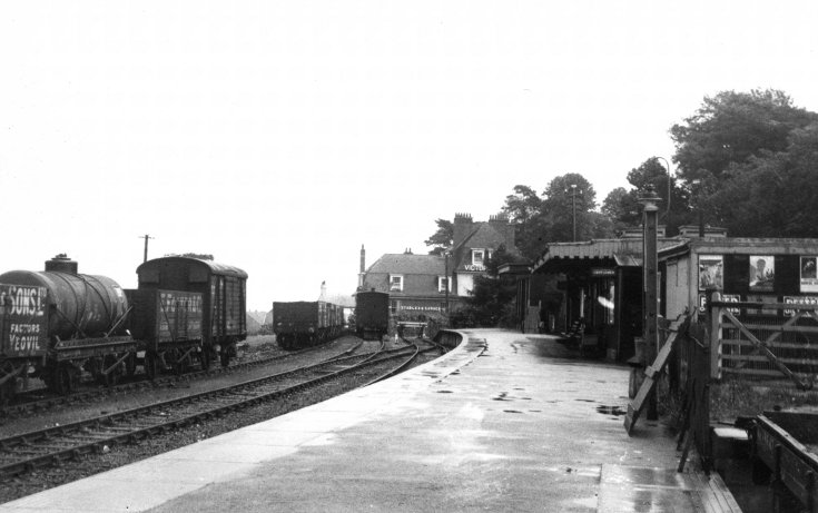 Lyme Regis railway station in 1935