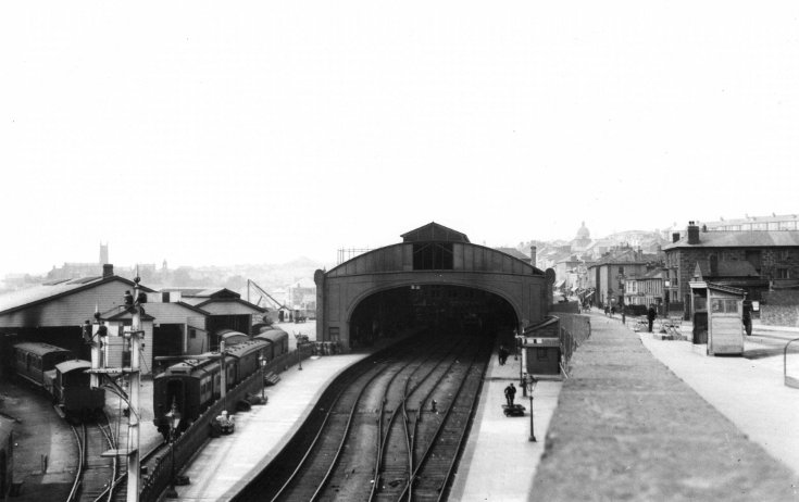 Penzance Railway Station in 1920