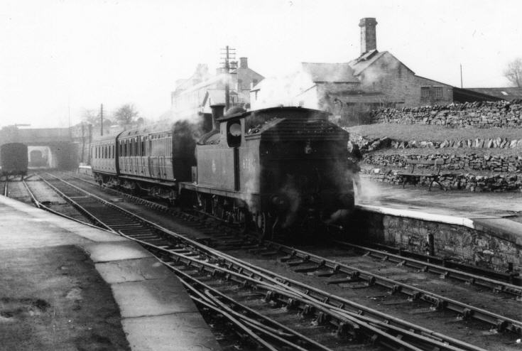 Leyburn Railway Station 1954