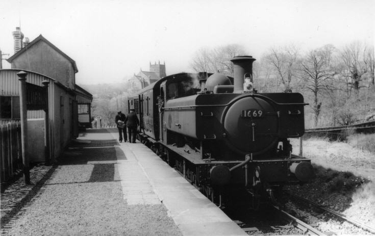 Llanfyrnach Railway Station c1962