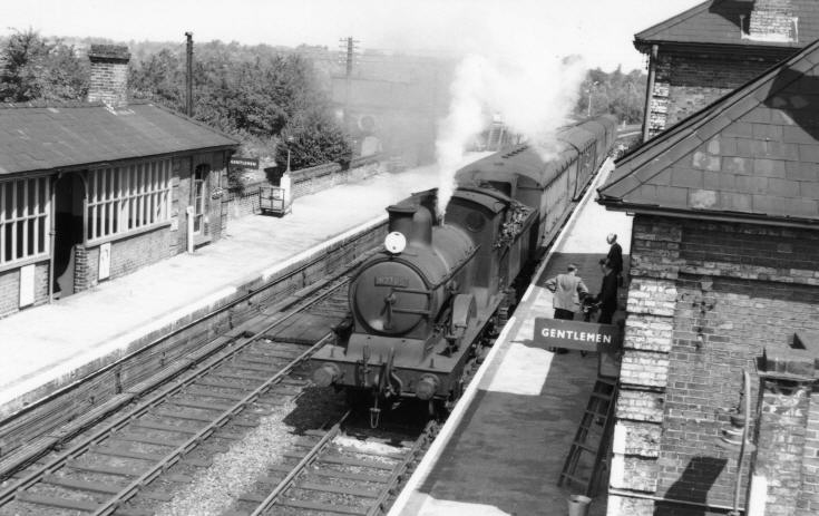 Long Melford Railway Station c1950s