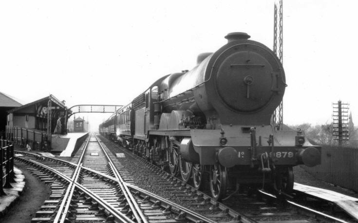 Melrose Railway Station c1950