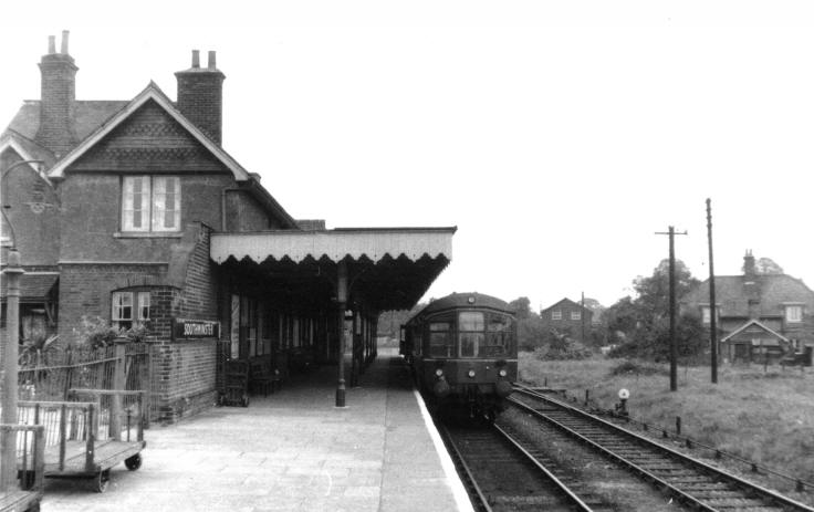 Southminster Railway Station c1950s