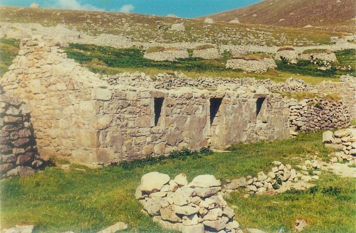 Remains of a St Kilda cottage