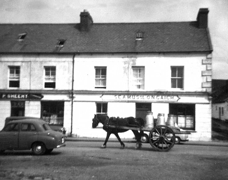 Milk by cart in Ireland