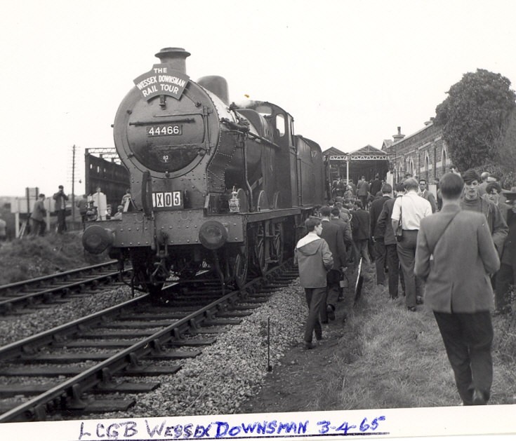 Steam locomotive 44466