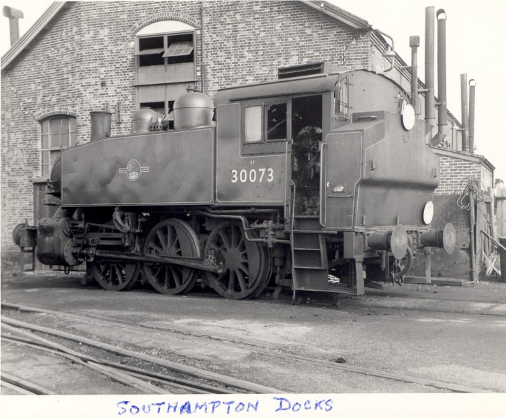 Loco at Southampton Docks