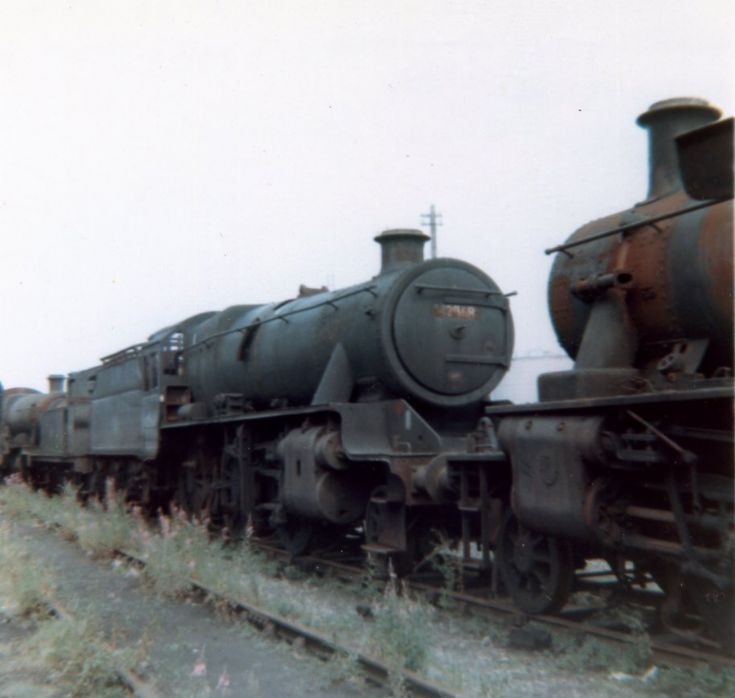 Stanier loco at Barry