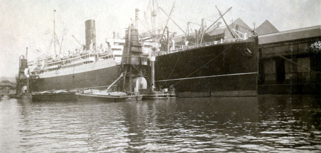 Cruise liner Cunard Scythia