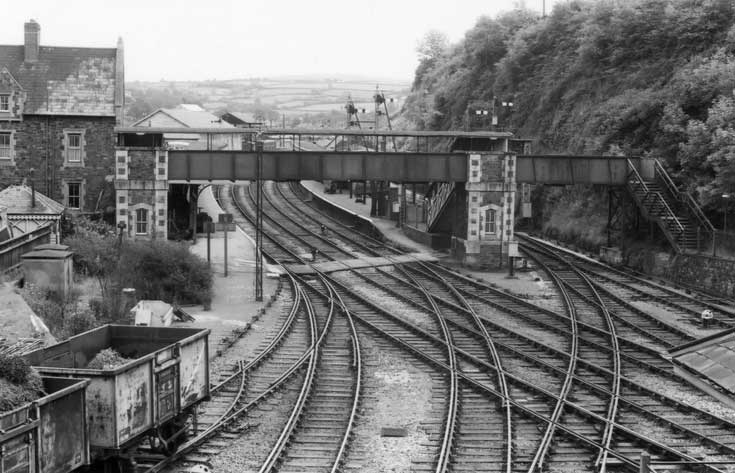 Barnstaple train station 1950s