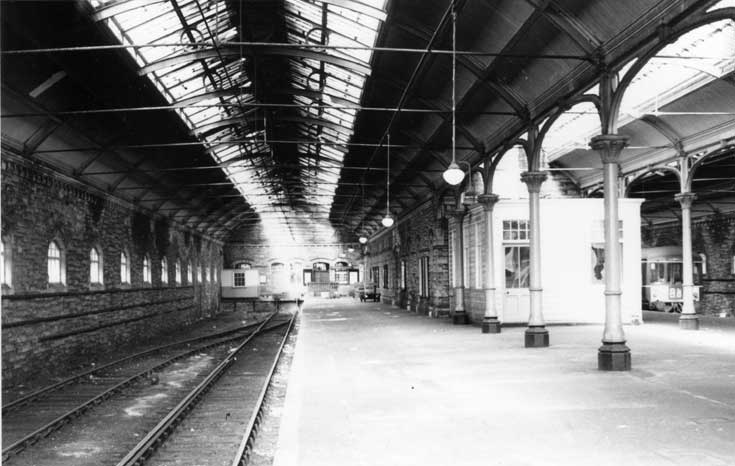 Alnwick railway station in the 1950s