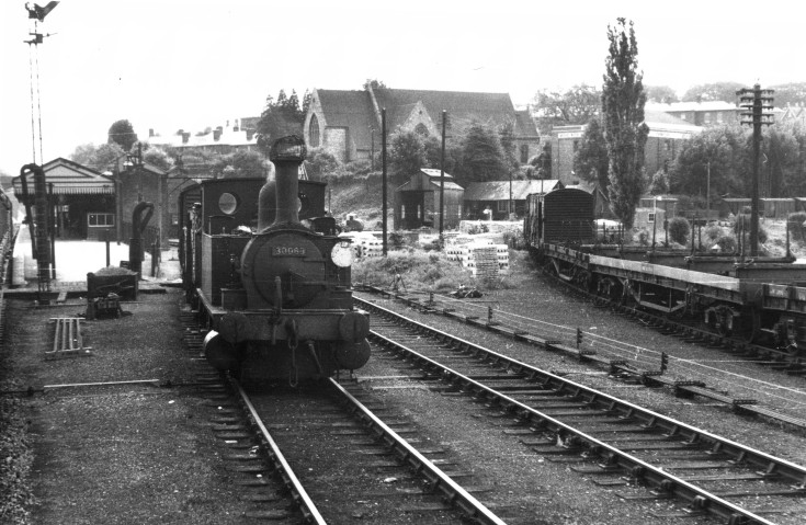 30089 at Winchester railway station in 1958